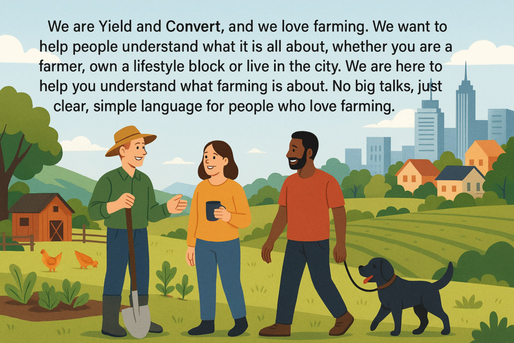 About Yield and Convert illustration