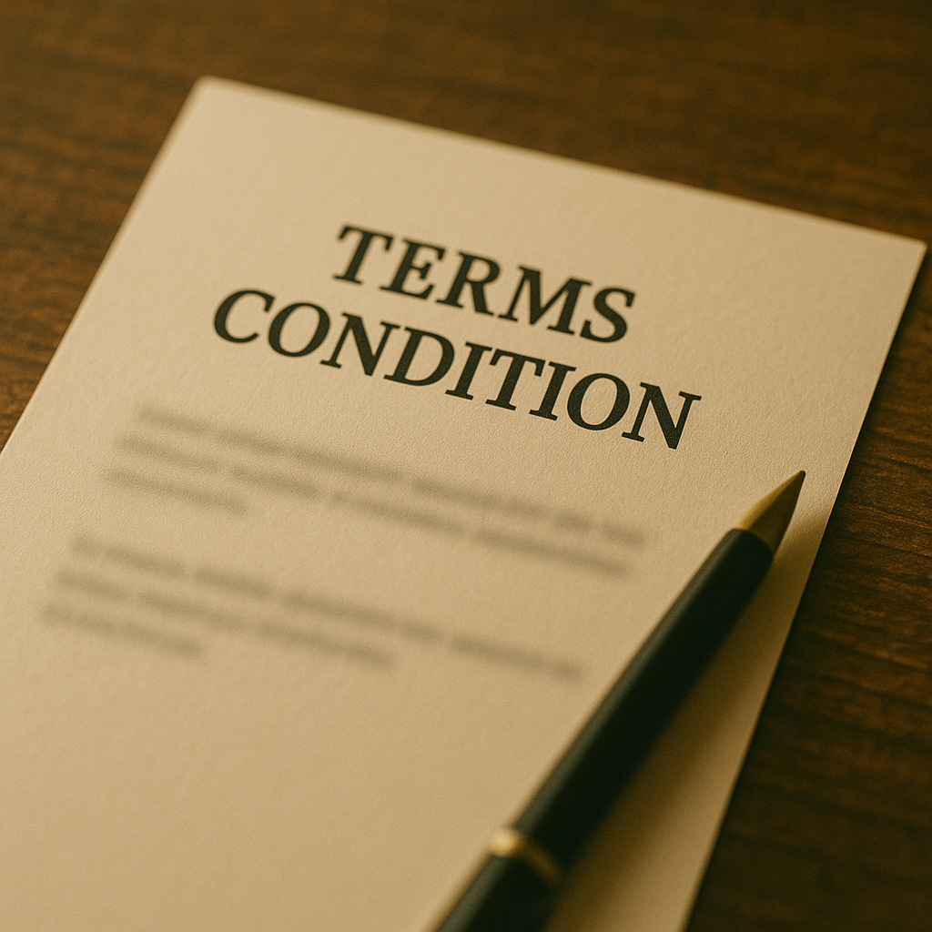 term & conditions